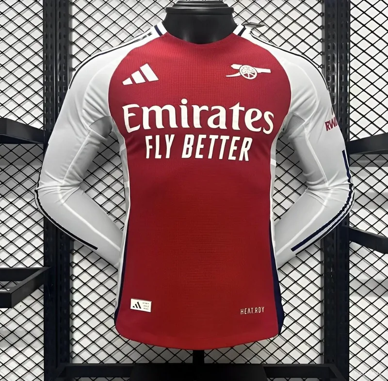 Camiseta Arsenal 2024/25 LOCAL MANGA LARGA VERSION JUGADOR